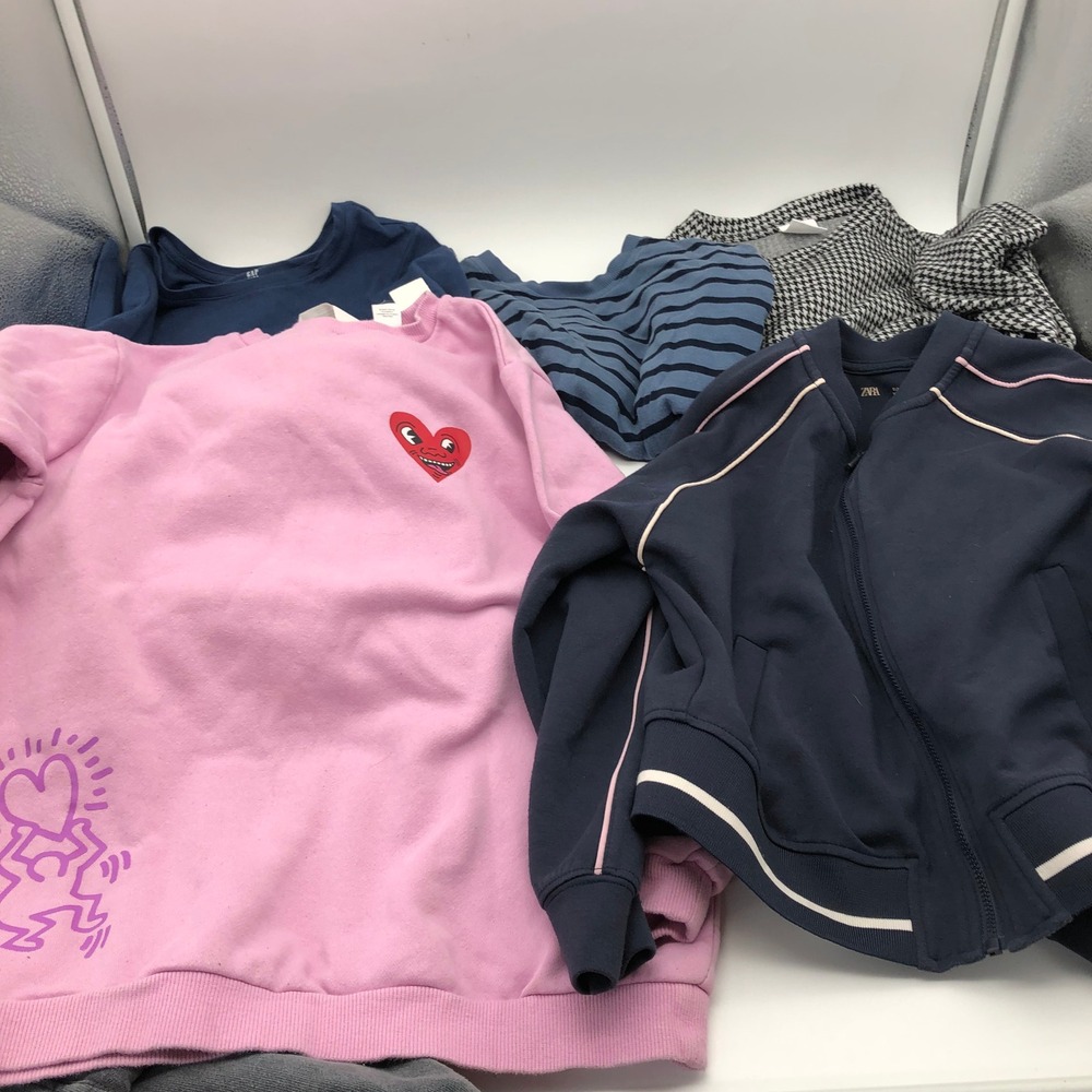 Girls Size 8 (M) Sweatshirts Sweaters BUNDLE Fall Winter Zara H&M Gap - Picture 4 of 11